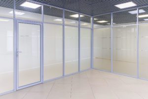 Противопожарная перегородка с дверным блоком / серия FRM5410