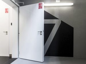 Противопожарная дверь 2300×1500 / серия FRM55438