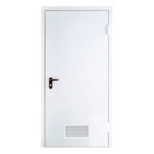 Противопожарная дверь с решеткой для вентиляции / серия FRM7397
