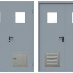 Противопожарная дверь со стыковочным узлом / серия FRM7304