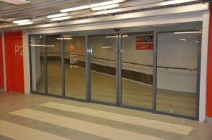 Противопожарная перегородка 1-го типа из алюминия